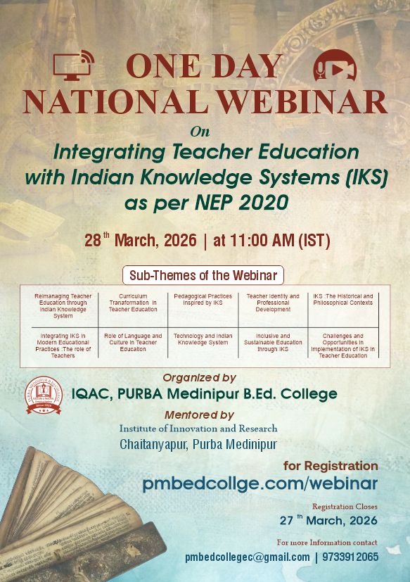 One Day National Level Webinar